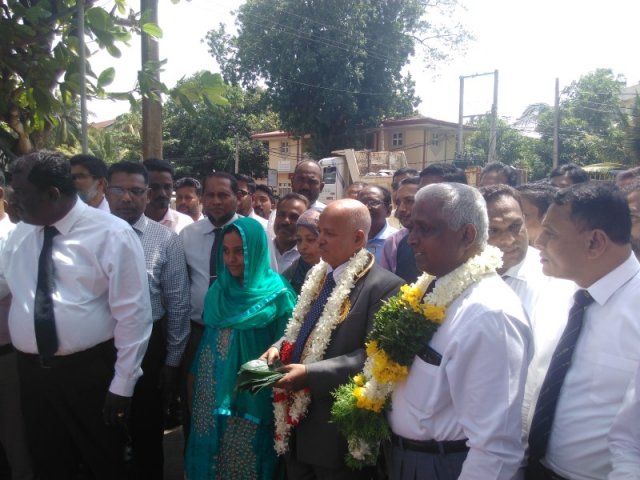 Assumption of duties by the New Govt.Agent. Mr.I.M.Haniffa-06.07.2018